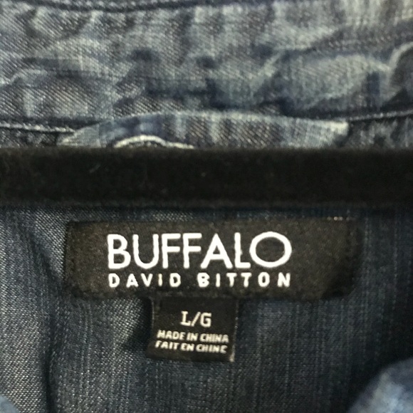 Buffalo Men’s Button Down Shirt Size L - Picture 2 of 3